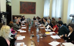 27 March 2015 Participants of the gathering on public policies relating to the protection of the rights and improvement of the quality of life of LGBT 